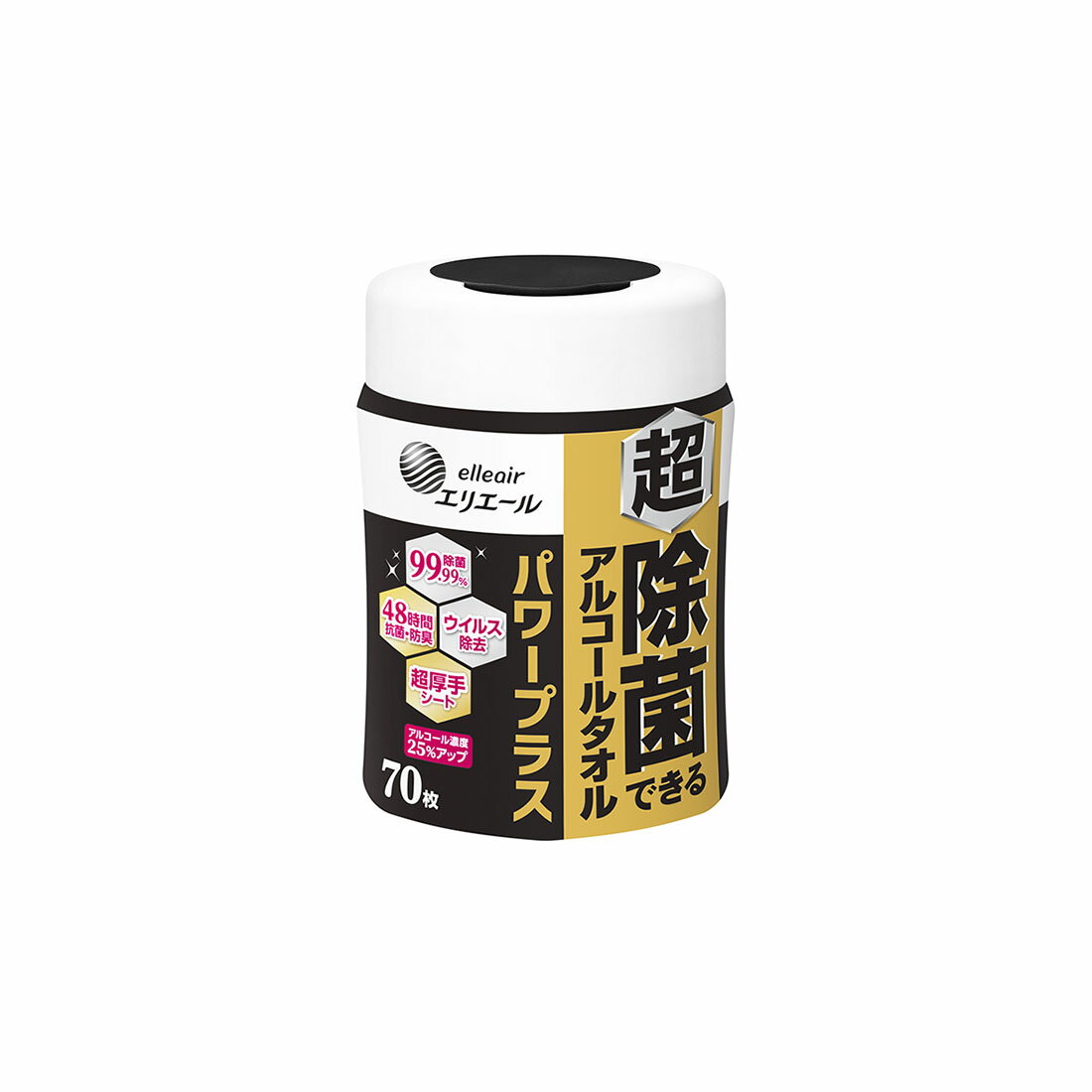 エリエール超除菌できるアルコールタオル パワープラス本体｜西友