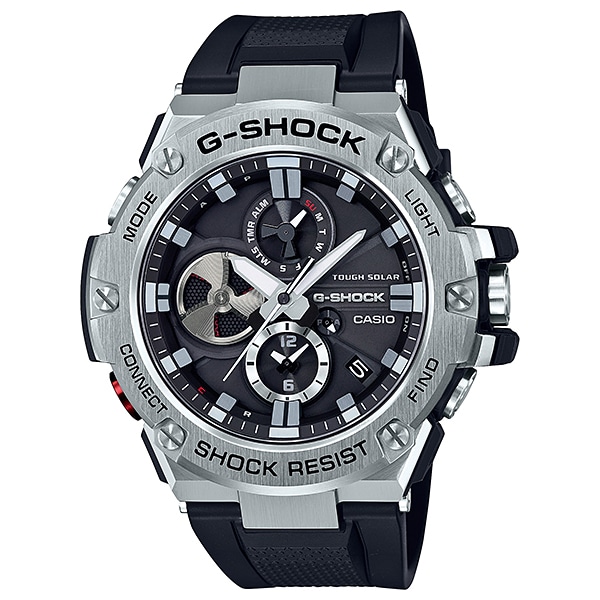 G-SHOCK G-STEEL GST-B100-1AJF Bluetooth搭載 タフソーラー(ブラック