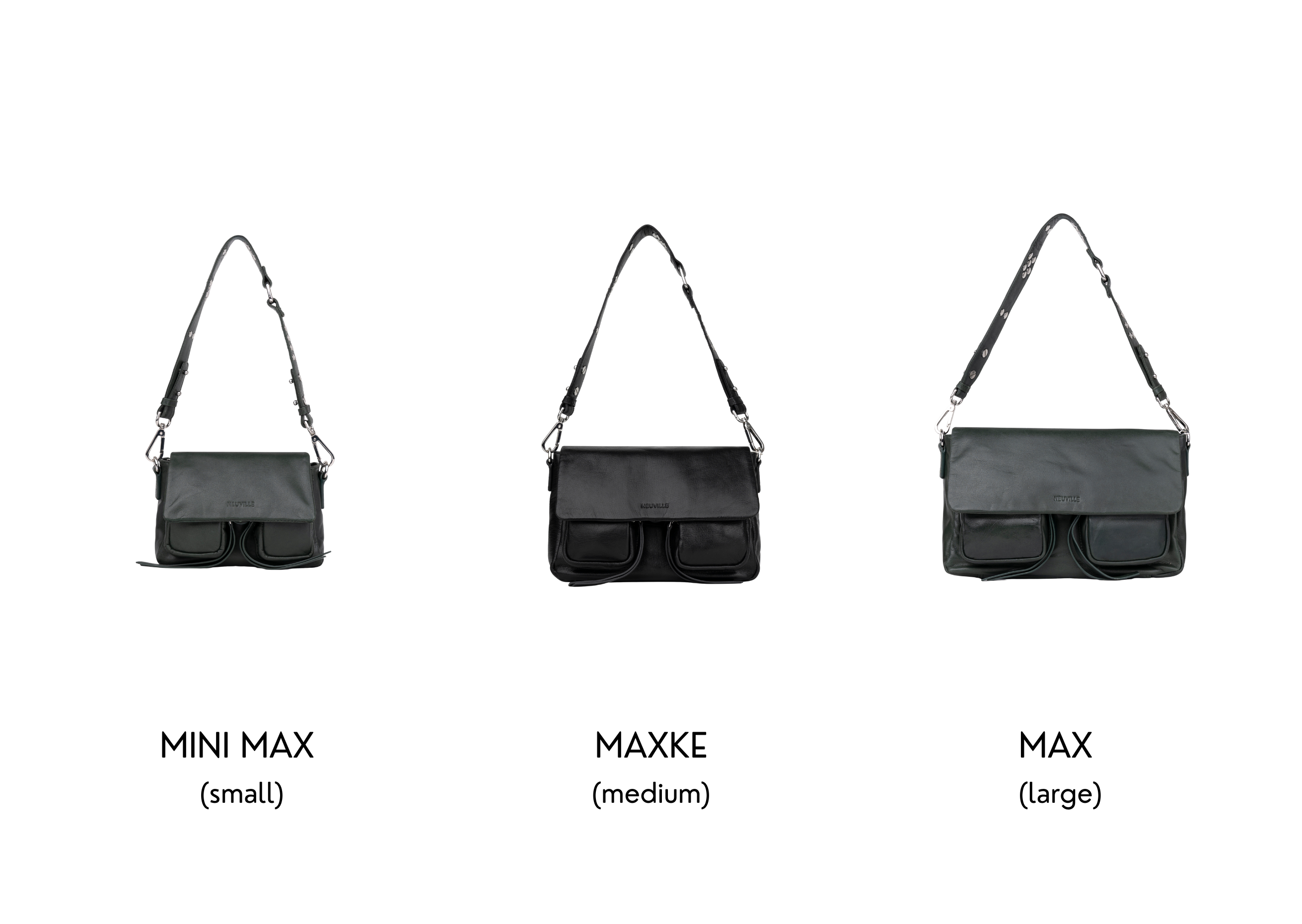 MAXKE VACA BLACK | Women's Leather Bags | NEUVILLE