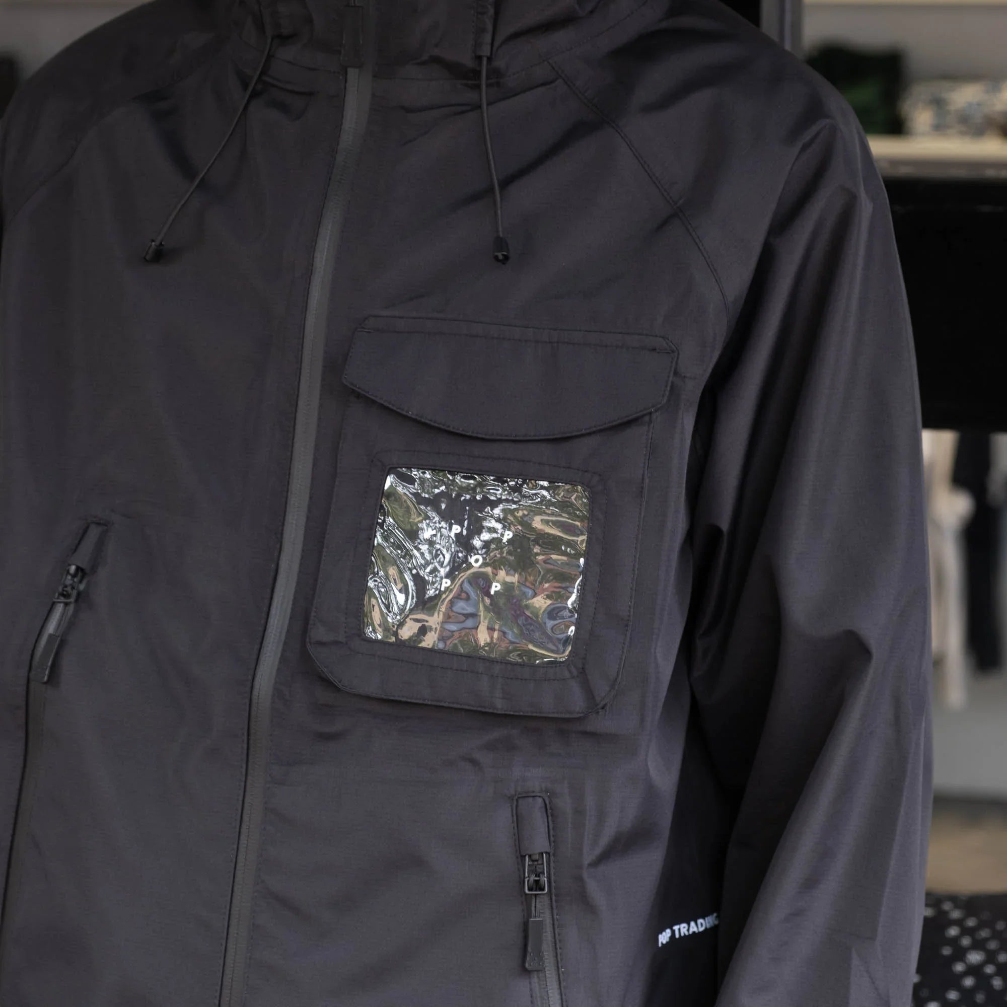 Pop Trading Company Oracle Jacket - Black