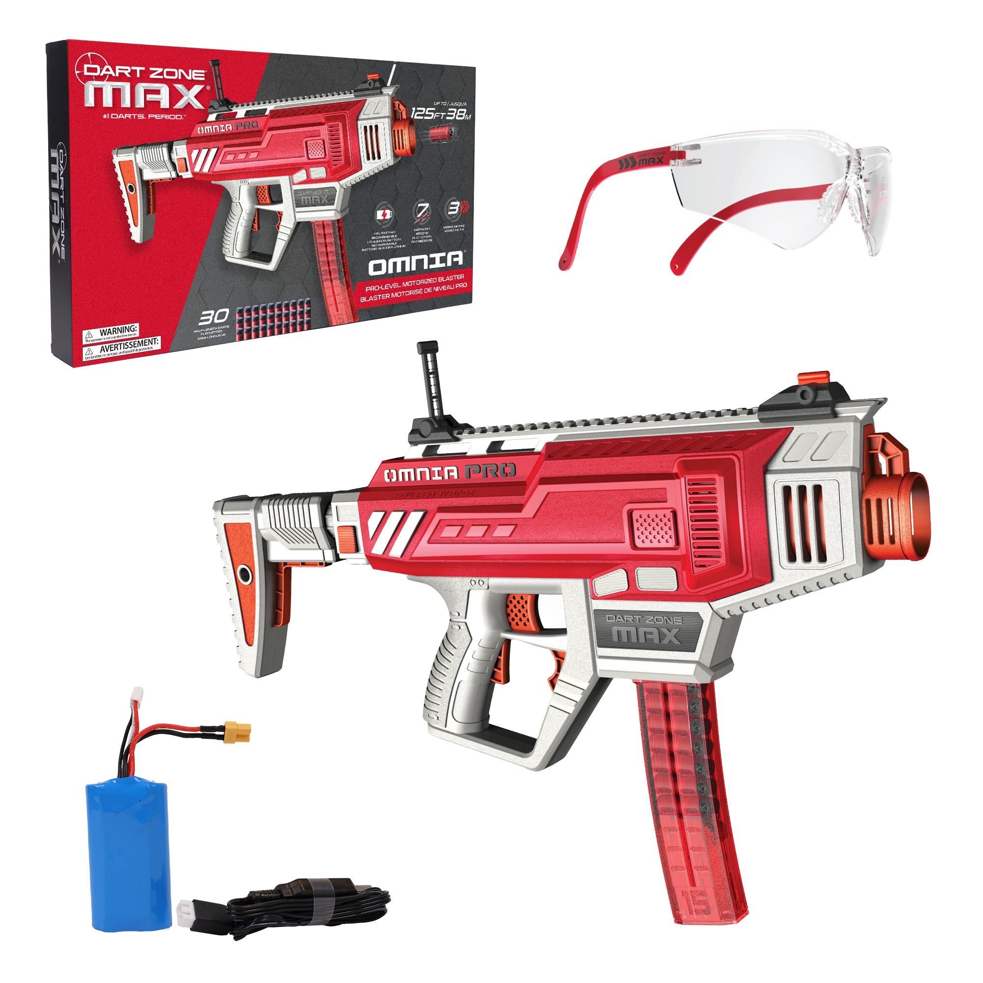 Dart Zone Max Omnia - nerf-pijltjes.nl