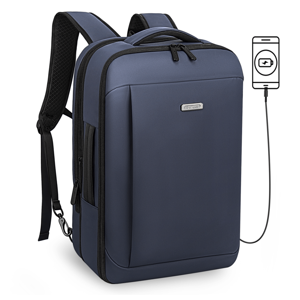 New Trip 2201｜防水3WAYビジネスリュック PC収納・USB充電・拡張可