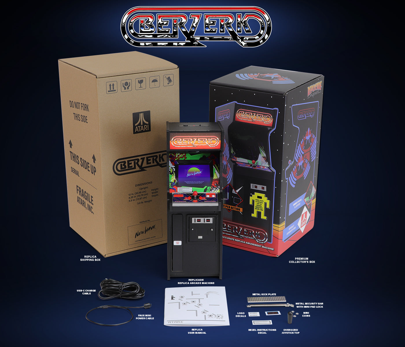 Berzerk x RepliCade – New Wave Toys