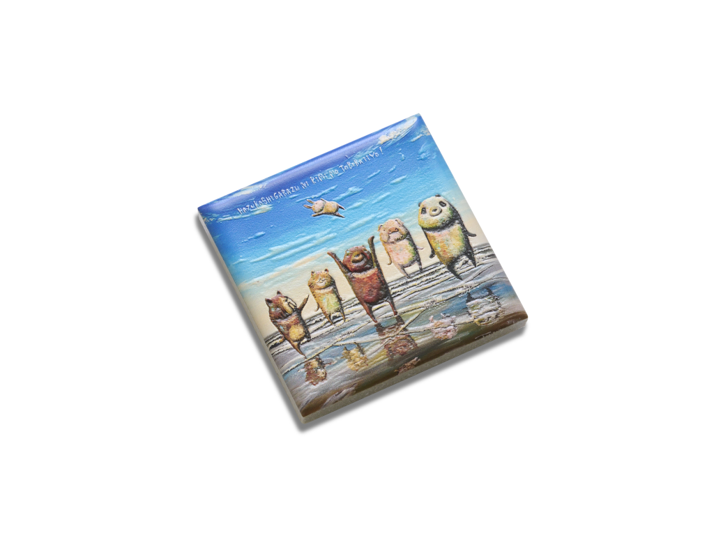 1ページの絵本 “Tokinoirodori” 個展』 in TSUTAYA BOOKSTORE菊陽 原画