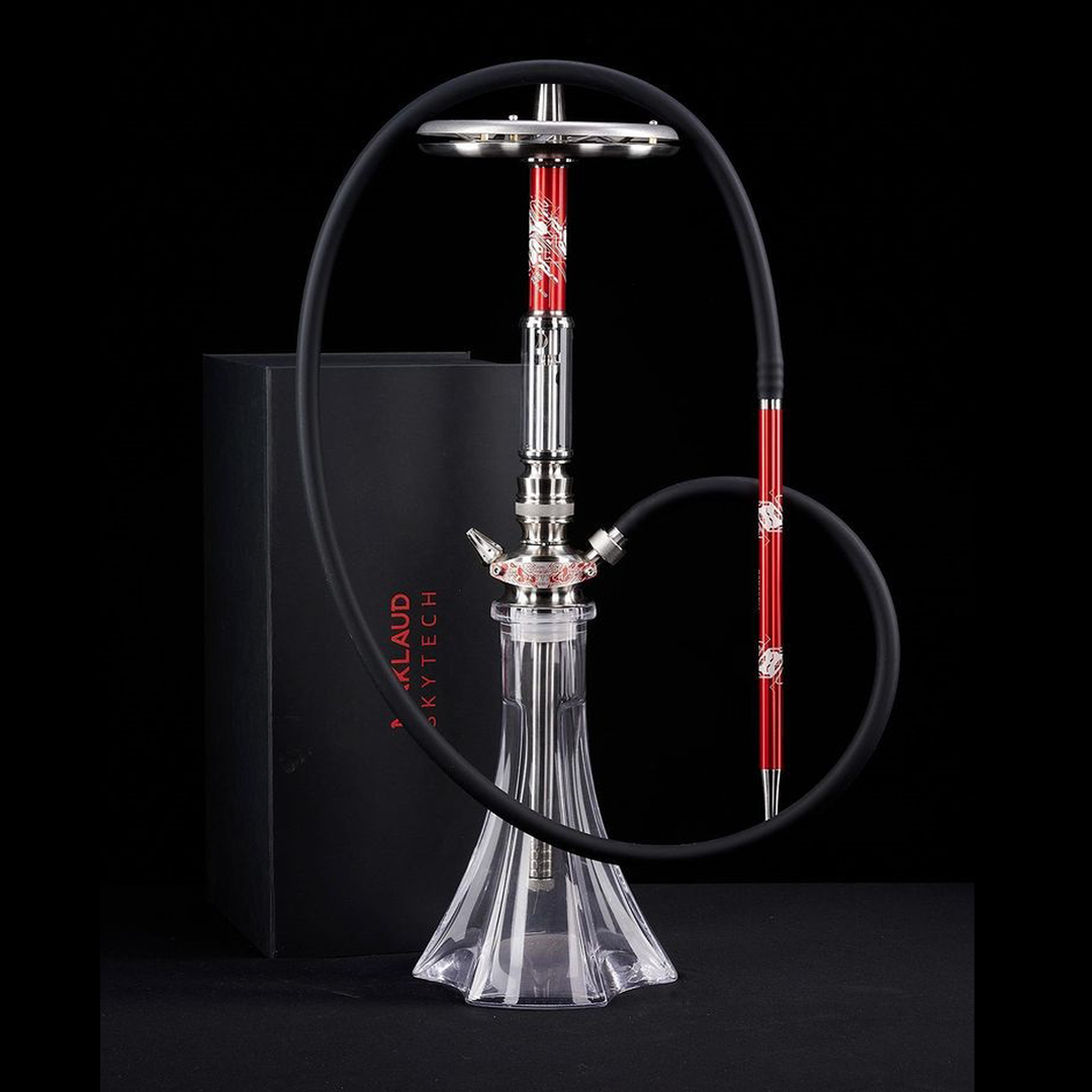 シーシャパイプ本体｜SKYTECH【RED】－ LIMITED EDITION – MAKLAUD