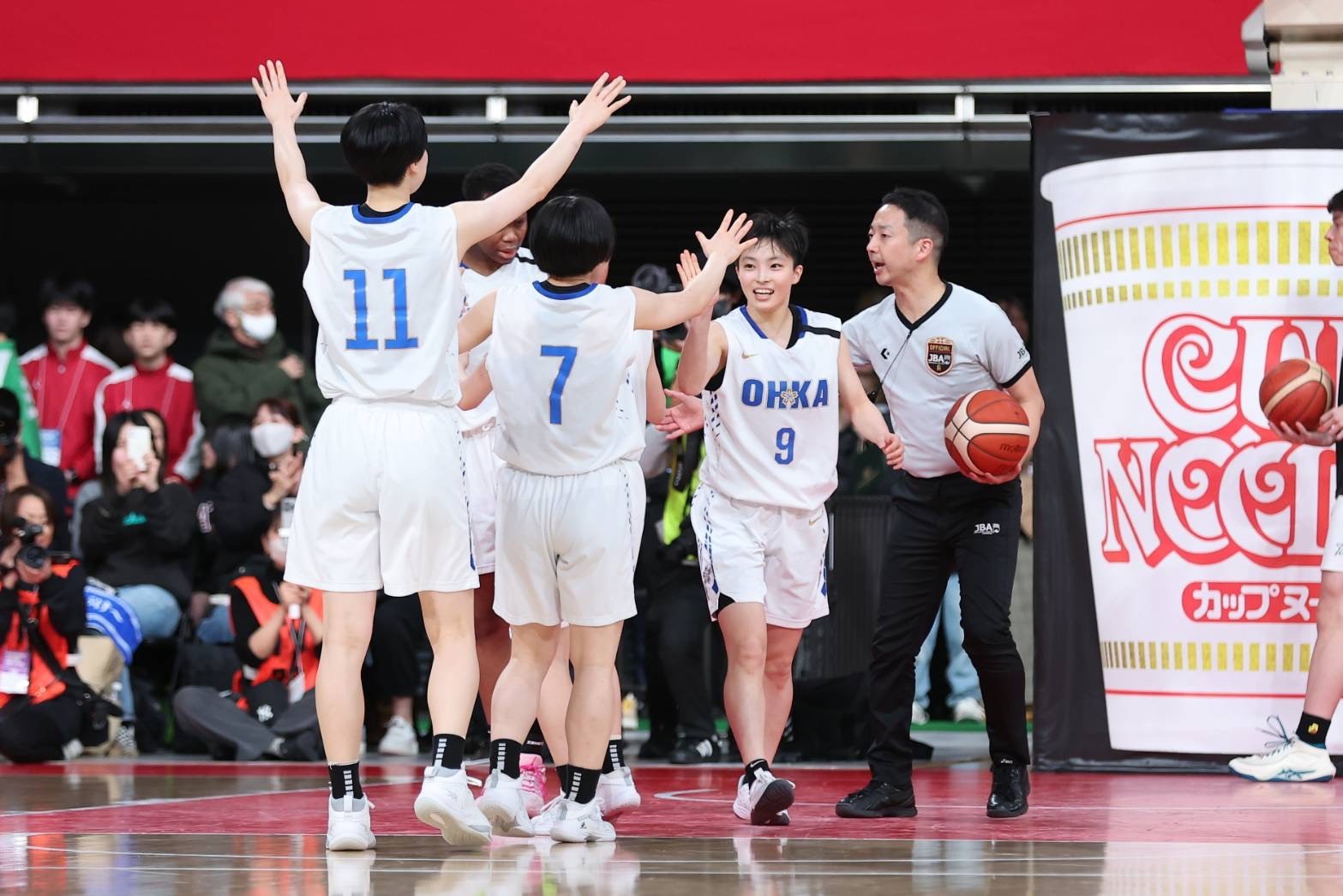 ウインターカップ速報]桜花学園が激戦をものにし8強入り、4Q残り50秒に