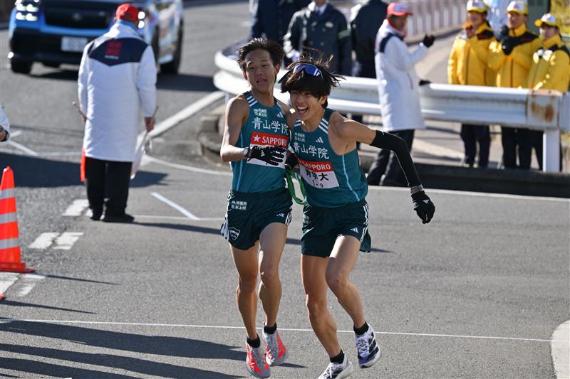 青山学院大が3連覇 9区佐藤選手は「オーバートレーニング」克服で区間