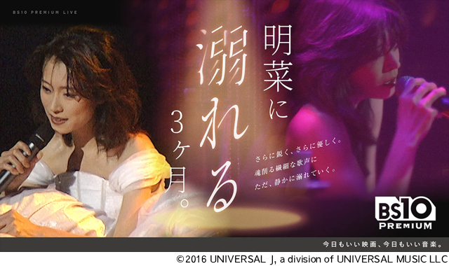 明菜に溺れる、3か月。」第2弾。ソフト絶版、中森明菜の超貴重なライブ