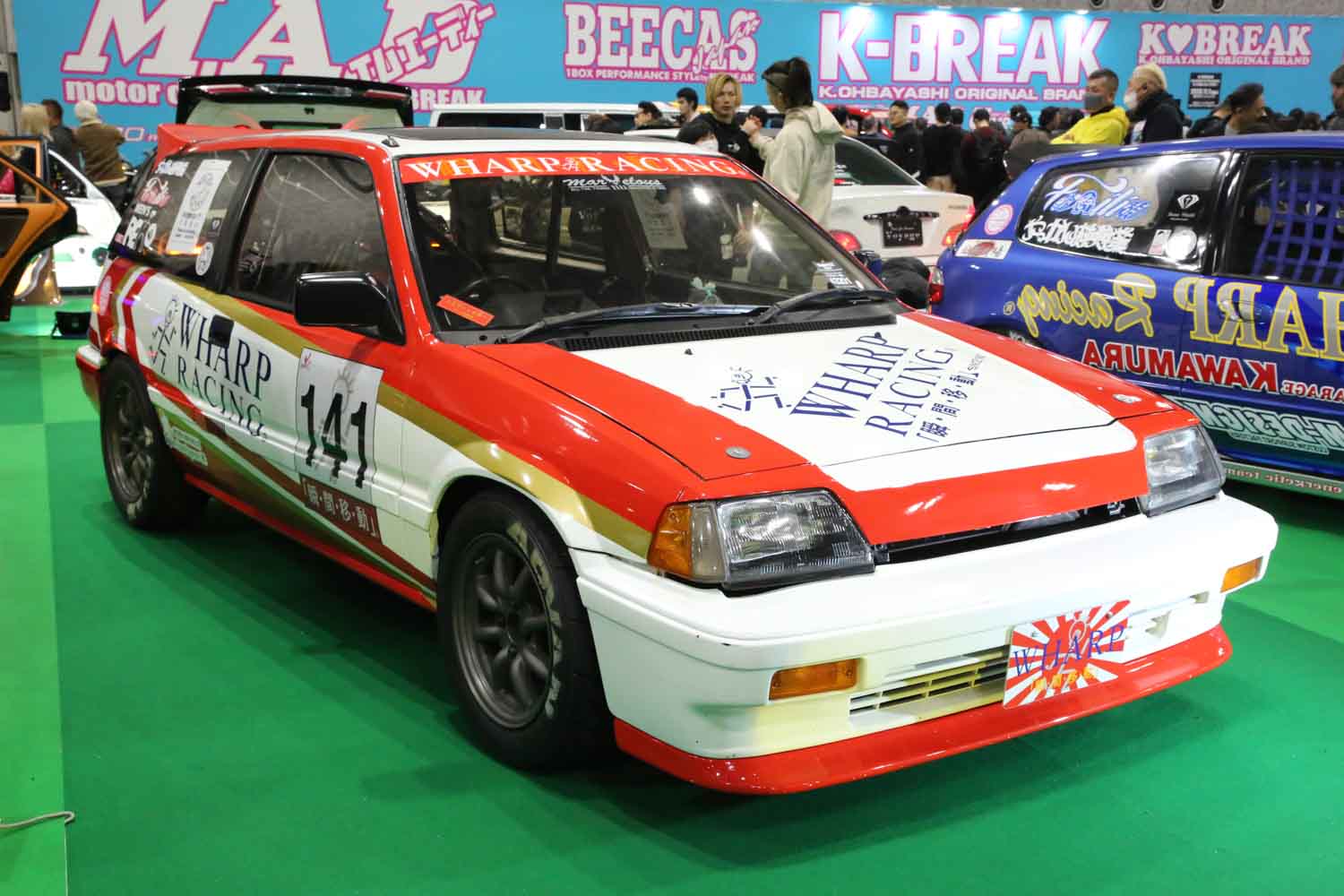 ナニワトモアレ」風? 伝説の環状族シビックが大阪に降臨（Auto Messe