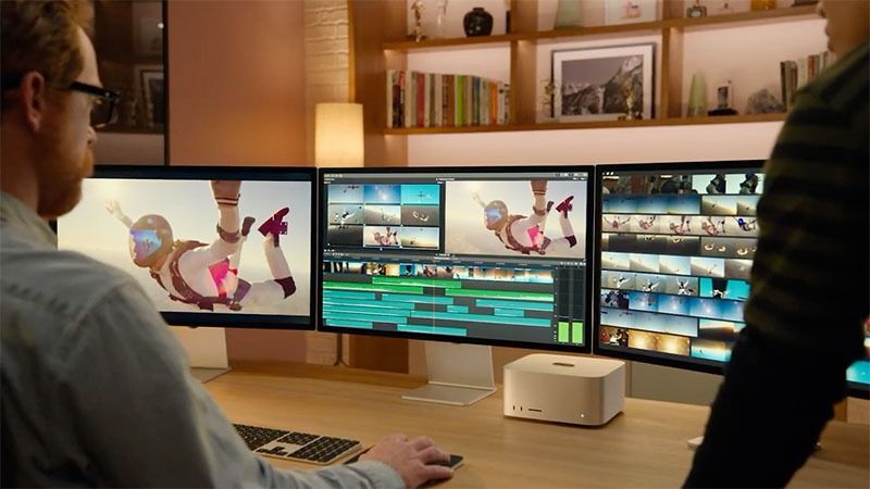 新しいMacデスクトップ「Mac Studio」登場、サイズは小型でも性能はPro