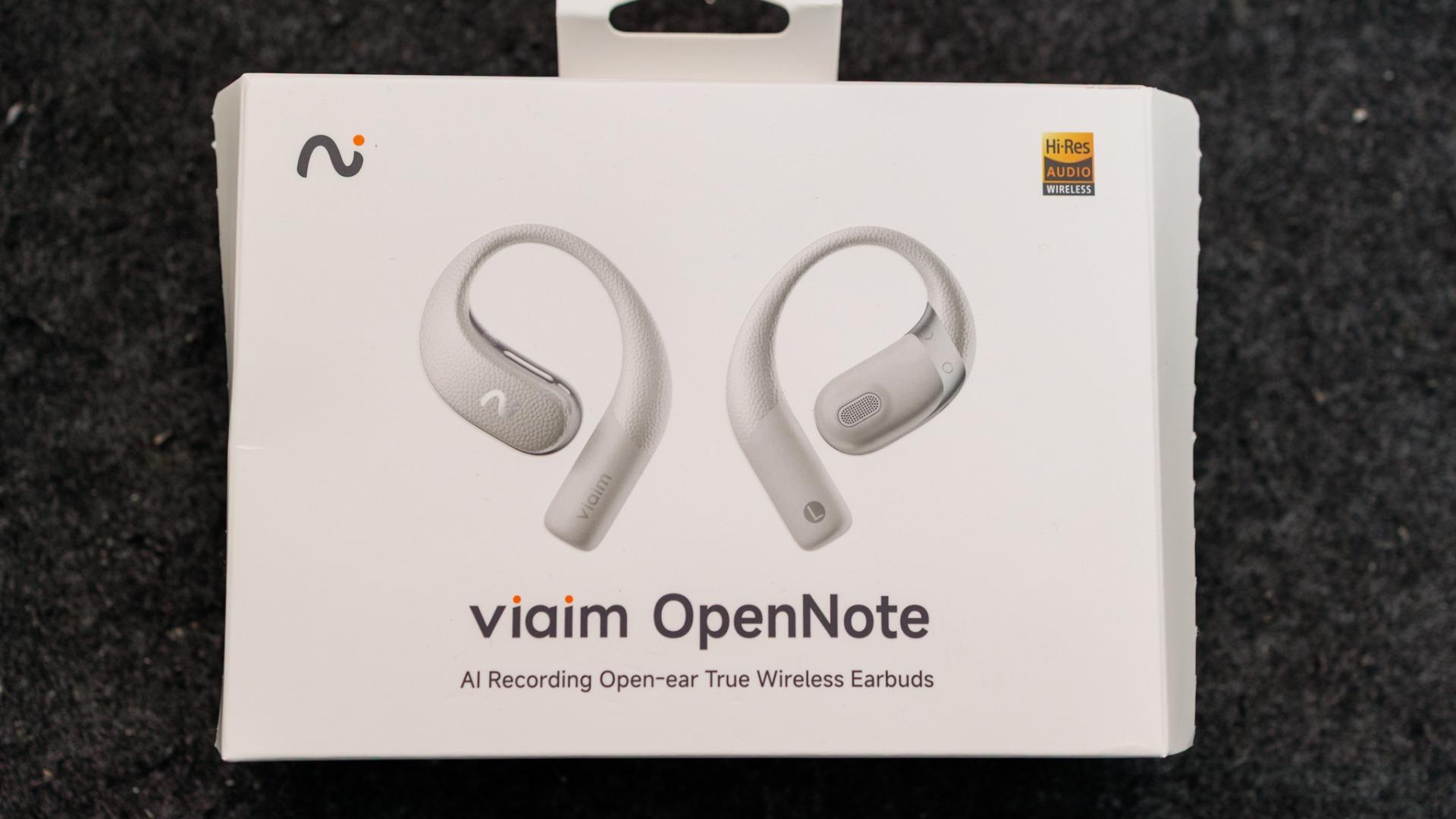 耳をふさがずAIが全面サポート！viaim OpenNoteのワイヤレスイヤホン