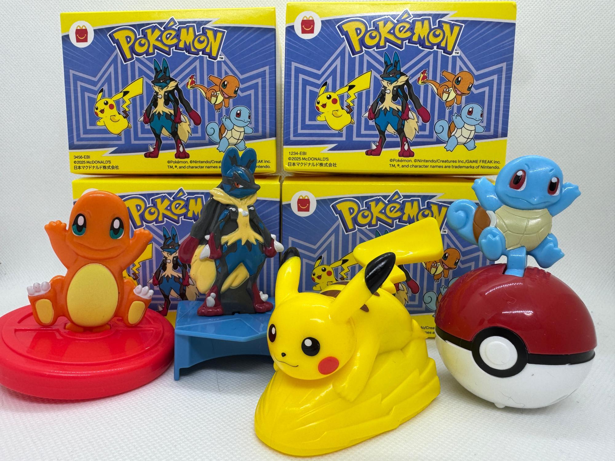 マクドナルドのポケモンコラボ】ハッピーセット「ポケモン」を開封しま