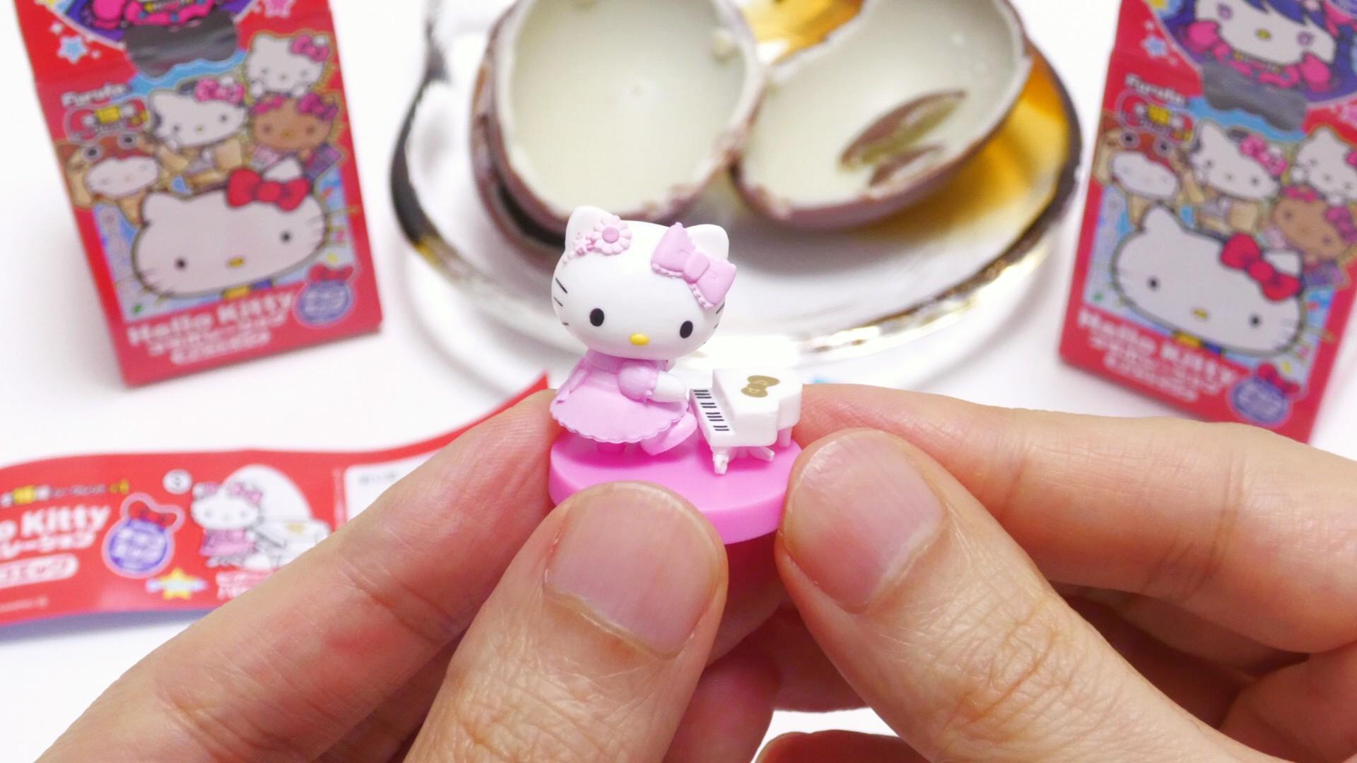 ハローキティのチョコエッグ】コンビニでゲットしたハローキティの