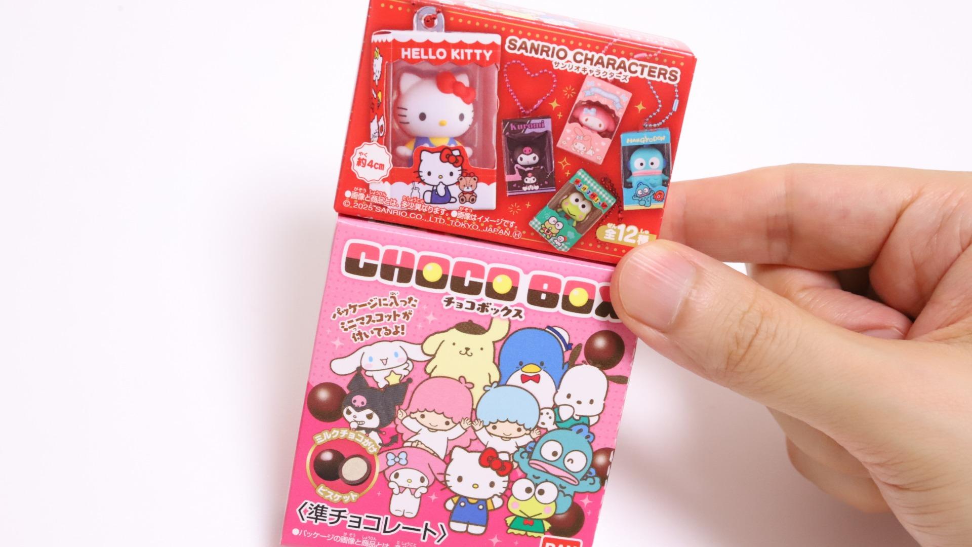 サンリオ】コンビニで見つけたサンリオキャラクターズチョコボックス