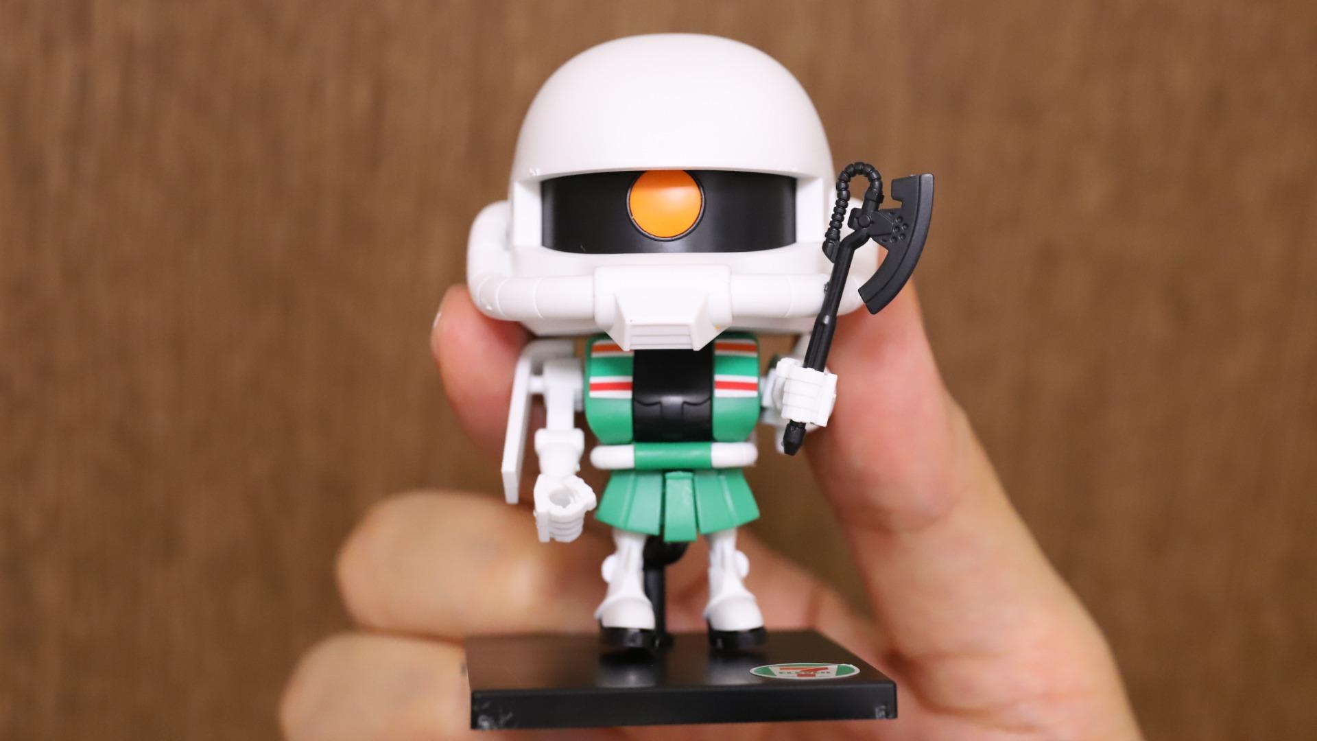 ガンプラ】セブンでザクプラくんゲット！可愛くてお手軽なガンプラが
