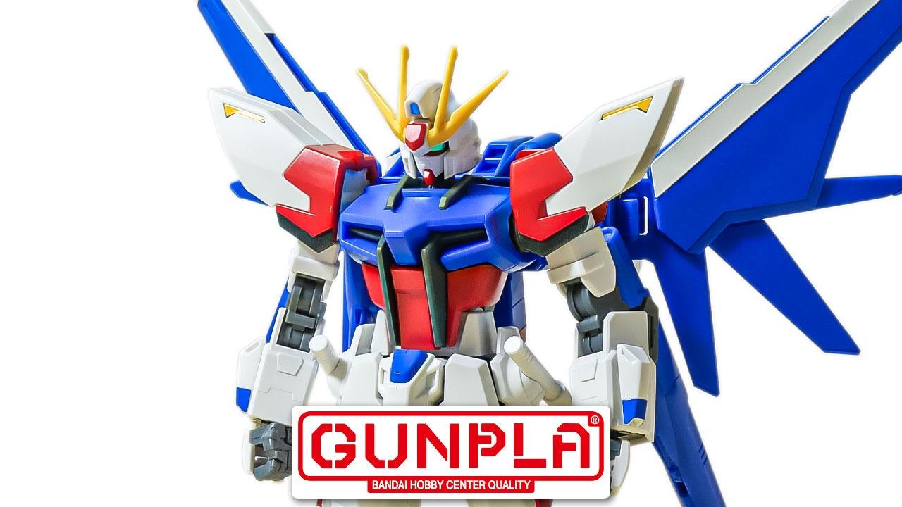 素組み工程】ビルドファイターズ最初の主役機は支援機とセットでお得