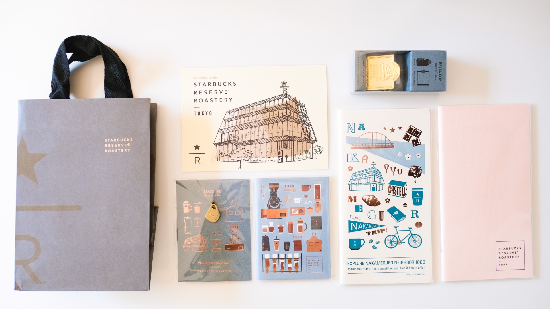 箔押し＆真鍮がたまらない。スタバリザーブ×TRAVELER'S COMPANYの