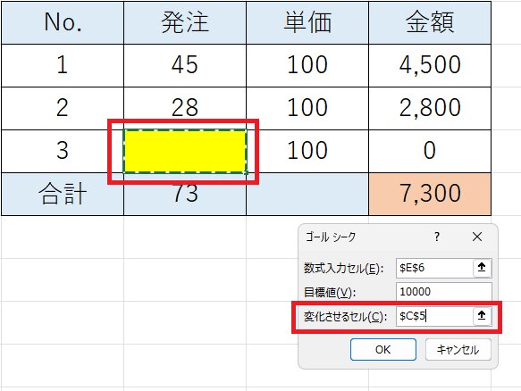 Excel】ラクラク逆算！「ゴールシーク」の便利すぎる使い方を画像付き