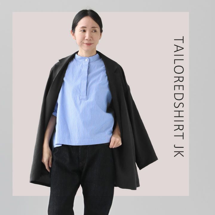 mizuiro ind ミズイロインド｜テーラードシャツジャケット 3-230103の