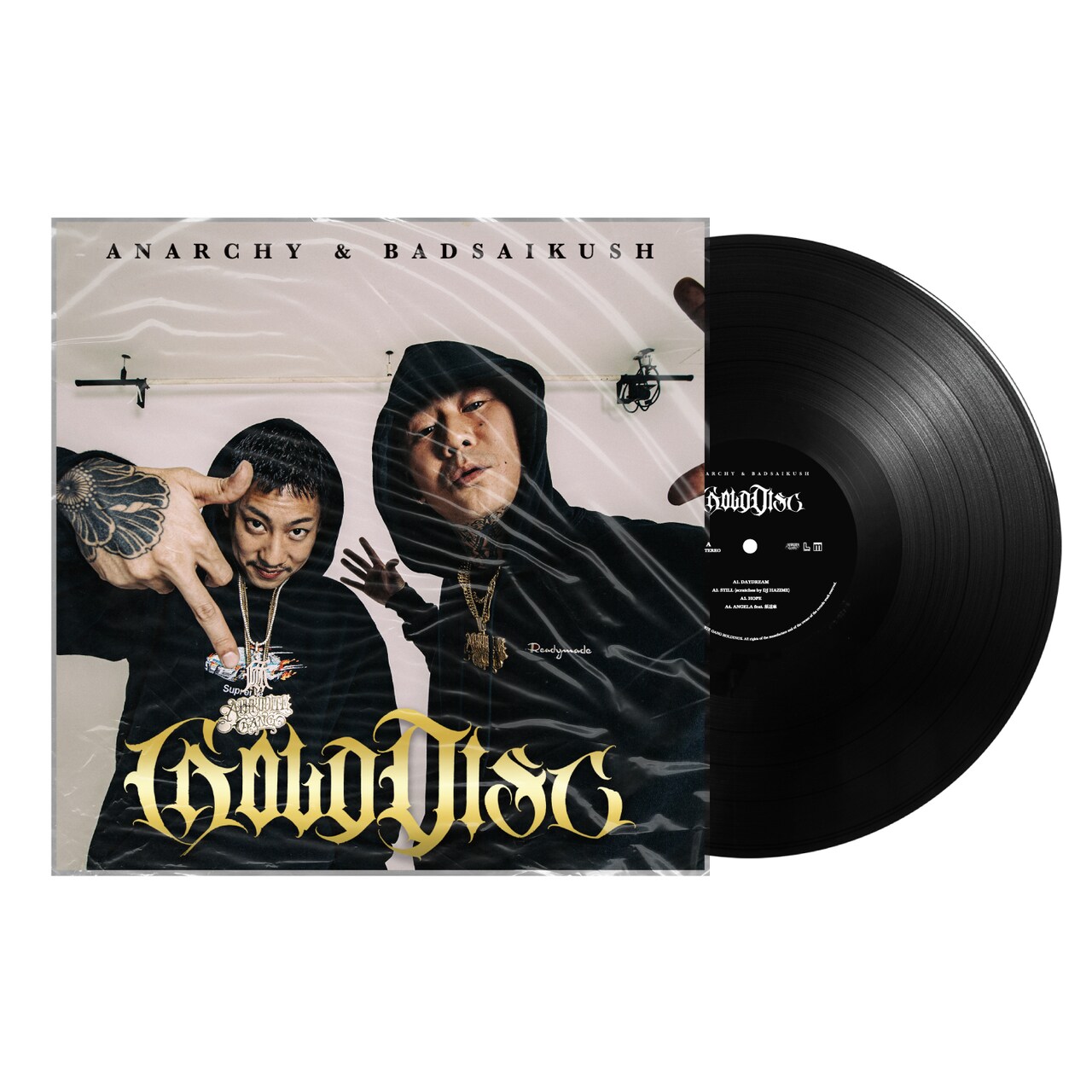 ANARCHYとバダサイのコラボ作がアナログ化、インスト音源も収録