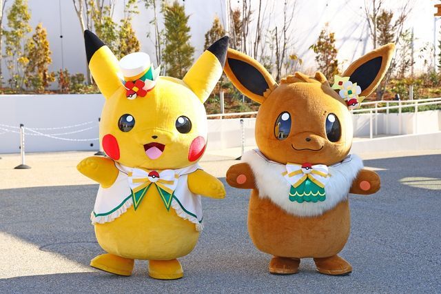 ポケパーク カントー』がオープン セレモニーにはピカチュウ＆イーブイ