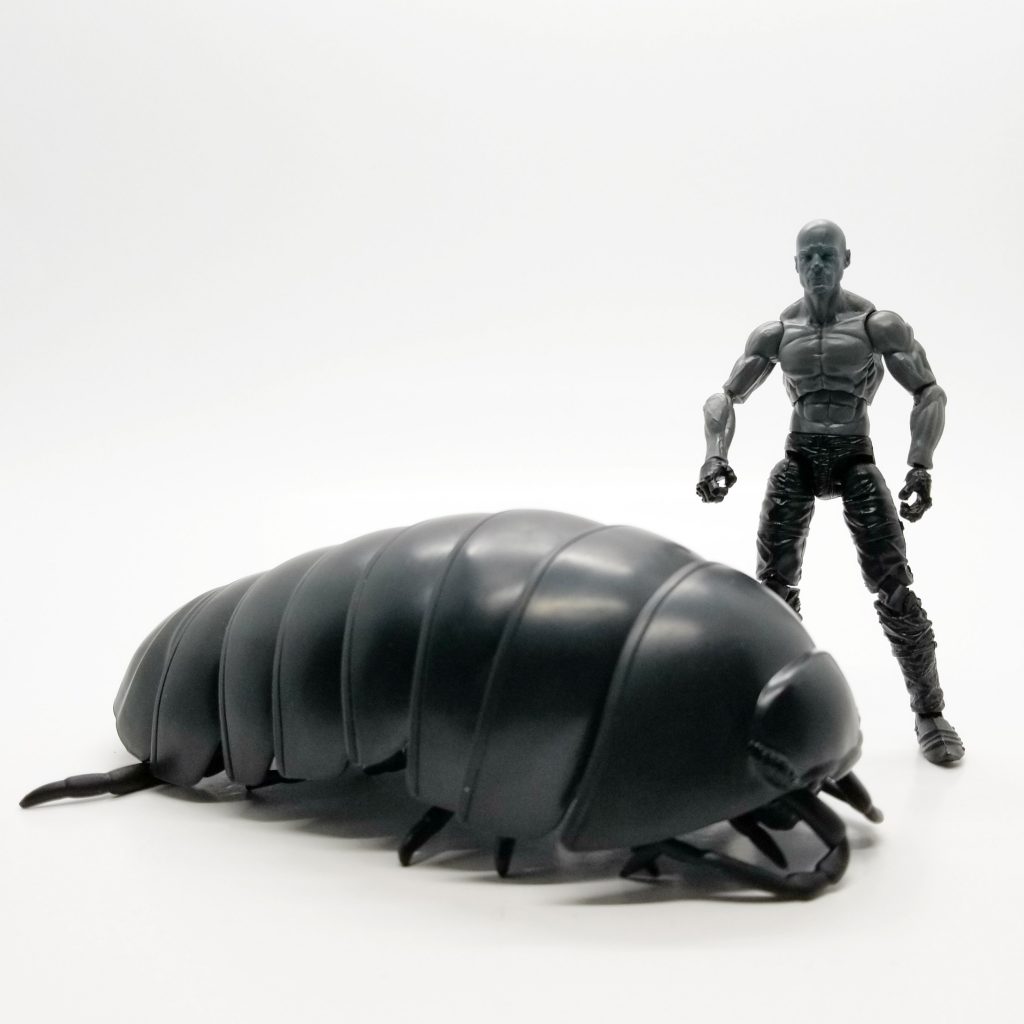 Dango Mushi – Black Pill Bug by Bandai Japan – 1:18 Action Figure