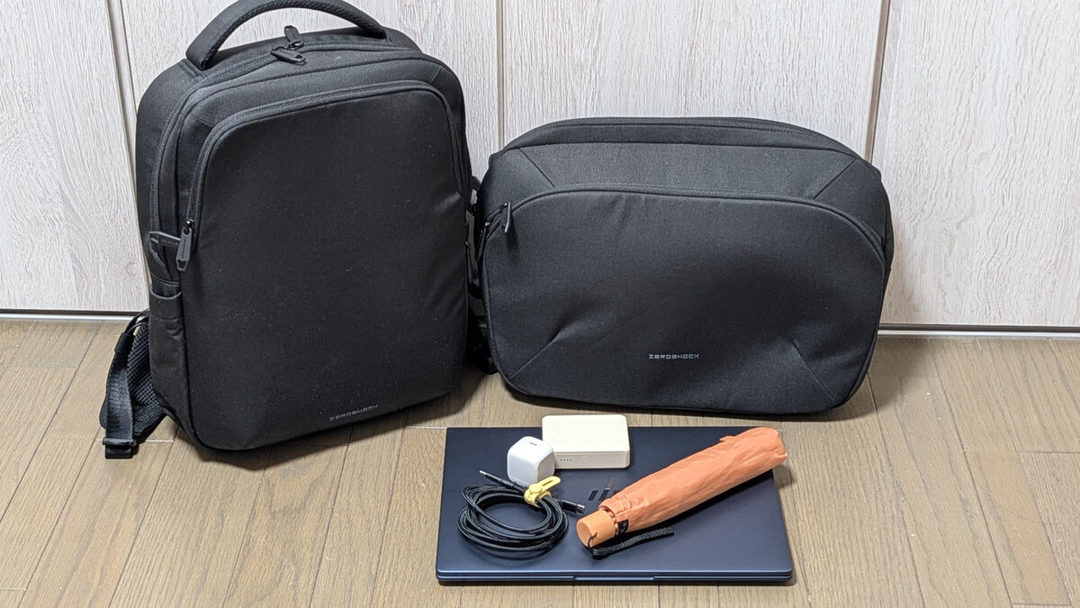 山田祥平のニュース羅針盤(518) エレコム「ZEROSHOCK」バックパックで