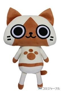 カプコン、1mのアイルーぬいぐるみなどを8月より発売開始 | マイナビ