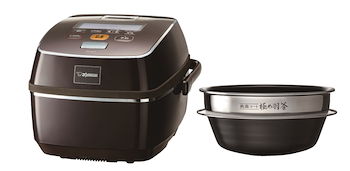 象印、高級炊飯器の圧力IHジャー「極め炊き 南部鉄器 極め羽釜」新