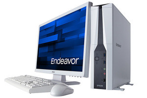 エプソン、小型で使い勝手がよい省スペースPC「Endeavor ST190E