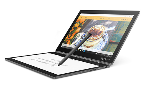 液晶とE Inkの2画面「Yoga Book C930」は10月12日発売で税別124,800円