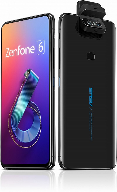 ASUSの「ZenFone 6」が販売開始に、回転式カメラ搭載の高性能スマホ