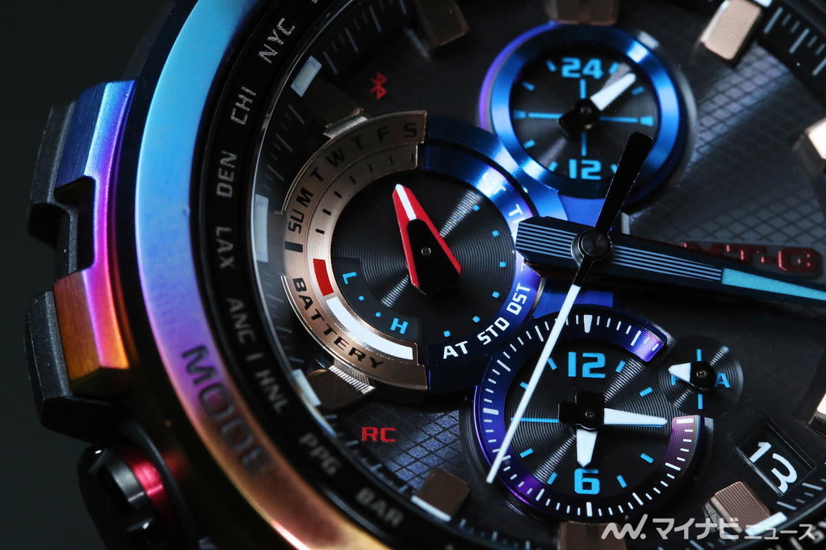 G-SHOCK新作を写真で - 噴火的衝撃！「火山雷」のMT-G「MTG-B1000VL