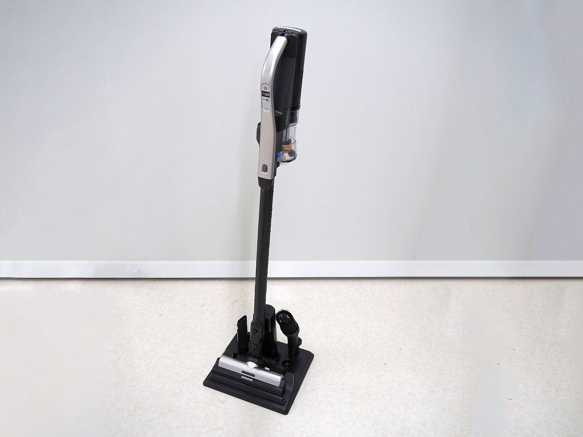 クラス最軽量の1.1kg！ 日立のパワフルなコードレススティック掃除機