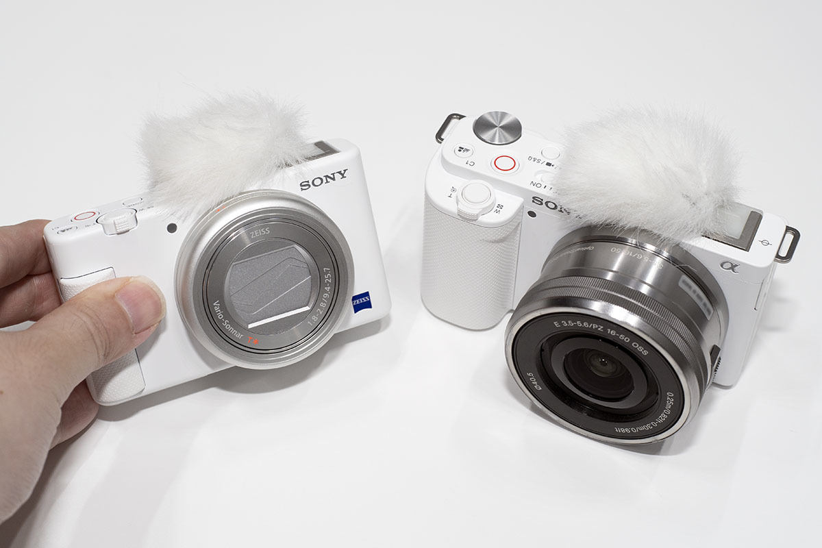 レンズ交換で本格派Vlog撮影を。ソニー新カメラ「ZV-E10」に触れた