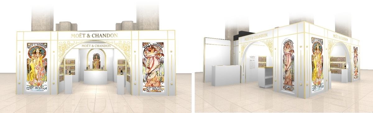 モエ・エ・シャンドン、280周年記念「アルフォンス・ミュシャ」ギフト