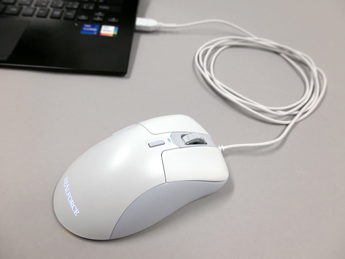 東プレの新マウス「REALFORCE RM1 Mouse」レビュー - ストッと押せる静
