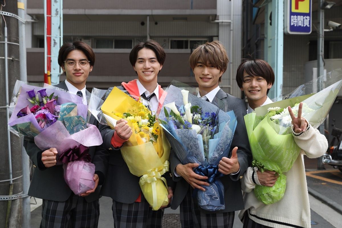 春は短し恋せよ男子。』美 少年らがクランクアップ「温かく支えて