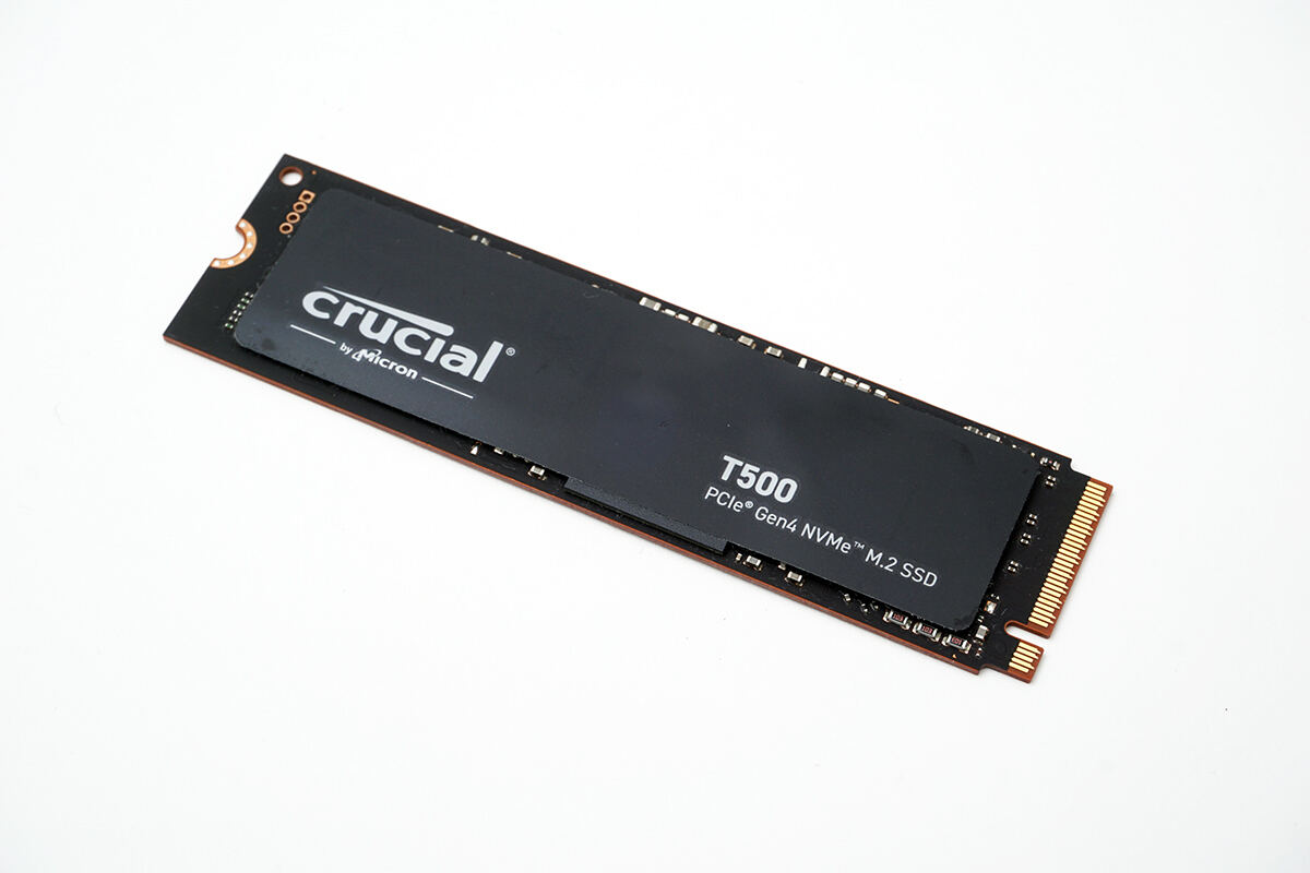 ハイエンドGen 4 SSD「Crucial T500」を試す - Micron製232層3D TLC