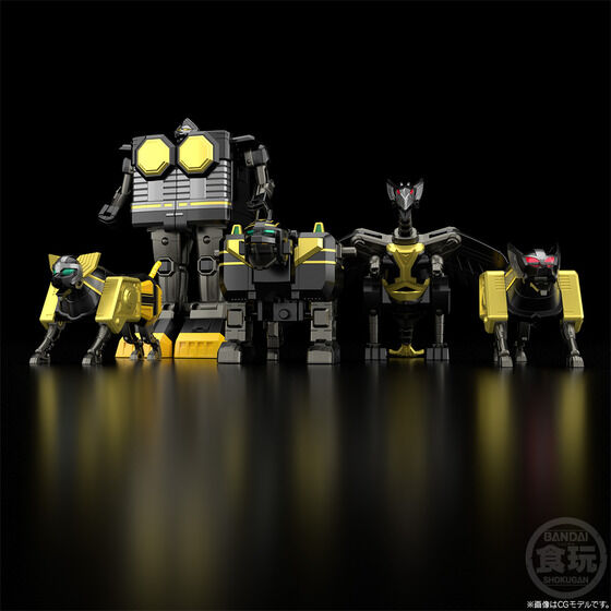 星獣戦隊ギンガマン』SMPに「ギンガイオー ブラックバージョン」が登場