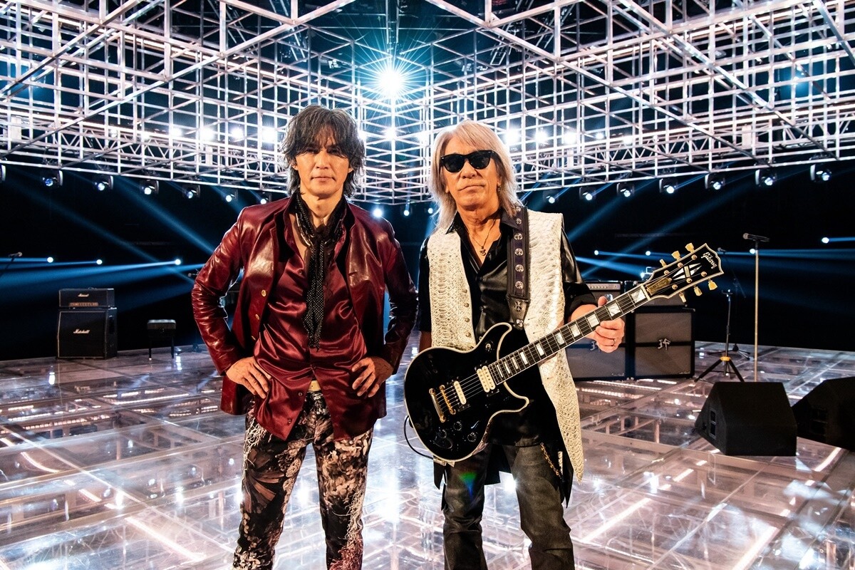 B'z、『紅白』初出演で3曲熱唱 橋本環奈「最高すぎます!」 視聴者も