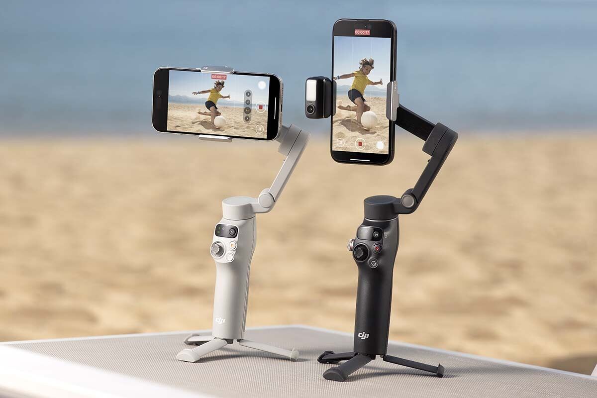 DJI、スマホ用ジンバルの新製品「Osmo Mobile 7P」 カメラ搭載ユニット