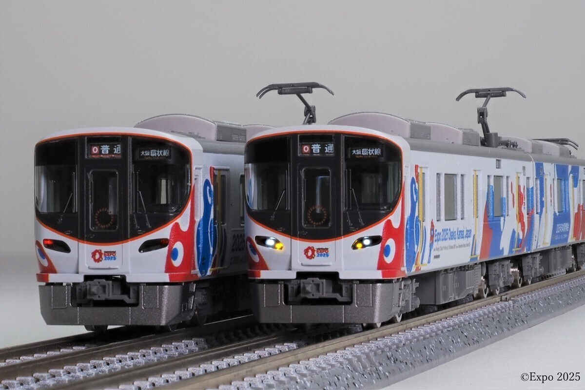 JR西日本323系「大阪・関西万博ラッピング列車」Nゲージ8両セット