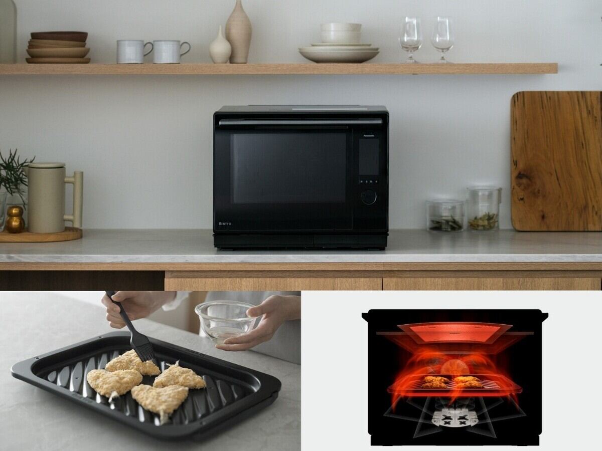 パナソニック、未加熱のフライを揚げ調理できる新スチームオーブン