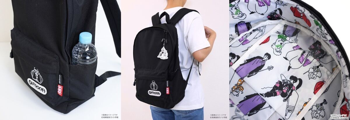 犬夜叉』OUTDOOR PRODUCTSコラボ、描き下ろしイラストのリュックや雑貨