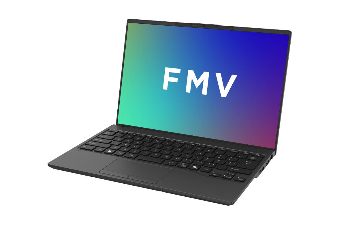 富士通「FMV」、約634gの世界最軽量14型モバイルPCに店頭モデル - 長