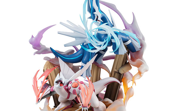 ポケットモンスター』より、伝説のポケモン「ディアルガ」と「パルキア