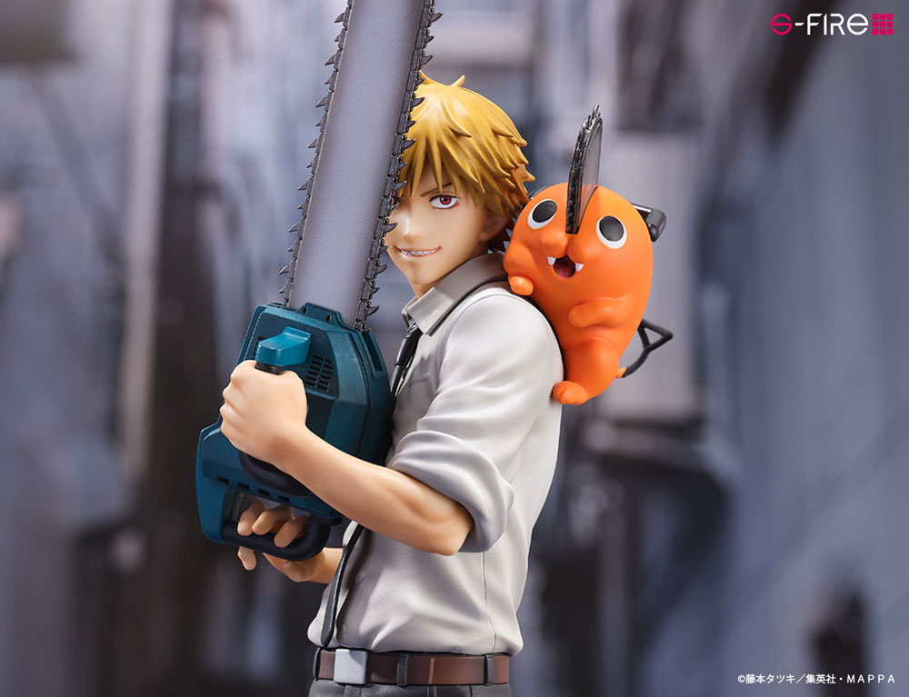 TVアニメ『チェンソーマン』より、「デンジ＆ポチタ」のフィギュアが
