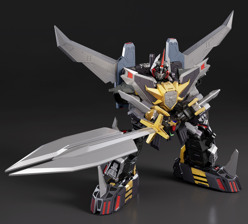 超獣機神ダンクーガ』より、第5の新たな獣戦機「ダイリューガ」がTHE