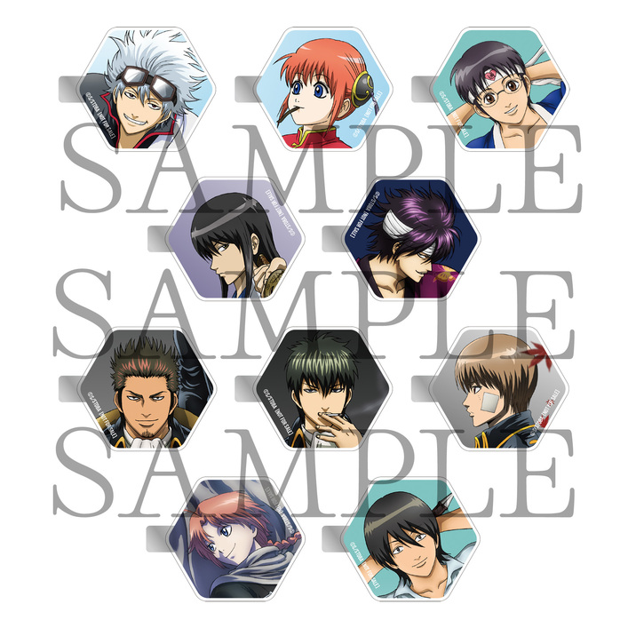 銀魂 ジャンプフェスタ2026 アニプレ 抽選会 d賞 缶バッジ 銀八 銀魂